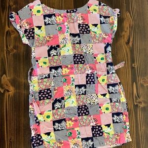 Lilly Pulitzer - checked paisley dress size Small (S)